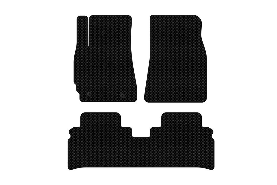 Toyota Highlander 2000–2008 Carsuit gummimåtter (Sorte) Image