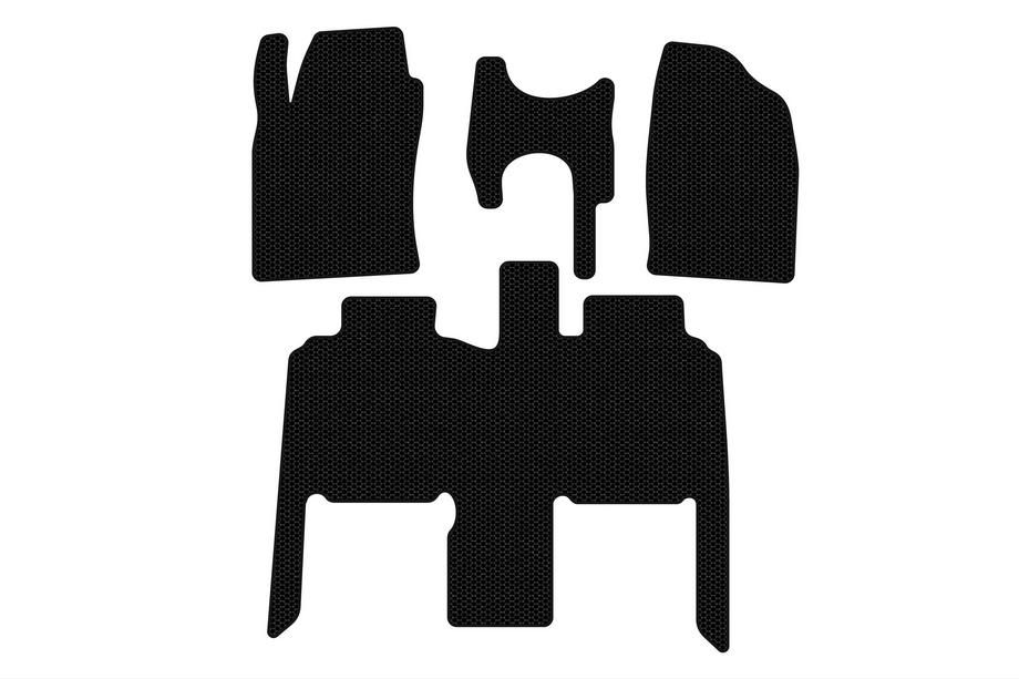 Toyota Previa 2000–2006 Carsuit gummimåtter (Sorte) Image