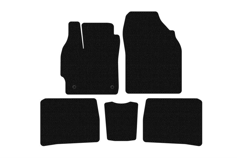 Toyota Prius 2009–2015 Gummimåtter Carsuit (LB, sorte) Image