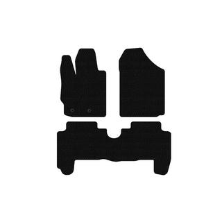 Gummimåtter Carsuit (HB, 5-dørs, sorte) Toyota Yaris 2006–2011 foto 1
