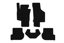 Volkswagen Scirocco 2008–2017 Gummimåtter Carsuit (HB, 3-dørs, sorte) foto 1