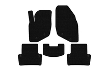 Volvo XC70 2000–2007 Carsuit gummimåtter (Sorte) foto 1