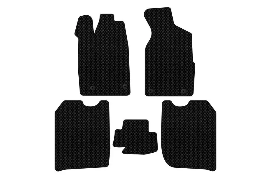 Audi 100 C3 1988–1991 Gummimåtter Carsuit (1982-1988, Sedan, sorte) Image
