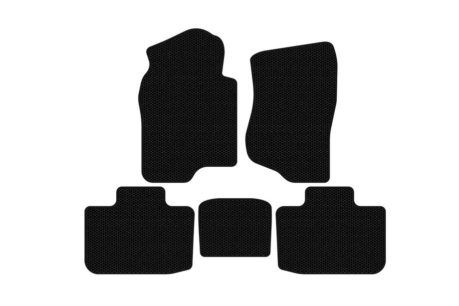 Cadillac Escalade 2007–2014 Gummimåtter Carsuit (2 rækker, sorte) Image