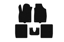 Fiat Panda 2003–2011 Carsuit gummimåtter (Sorte) foto 1