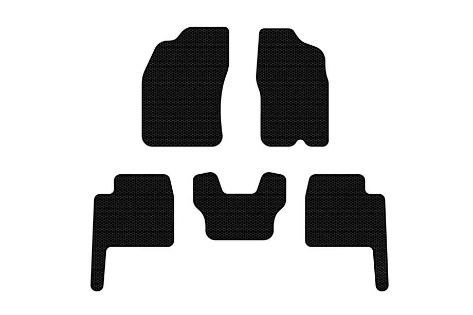 Dodge Durango 2004–2009 Carsuit gummimåtter (Sorte) Image