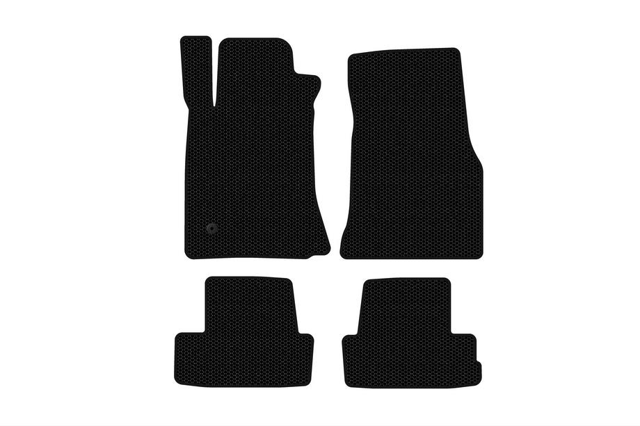 Ford Mustang 2005–2014 Gummibundmåtter Carsuit (2005-2009, GT, Coupe, sorte) Foto 1
