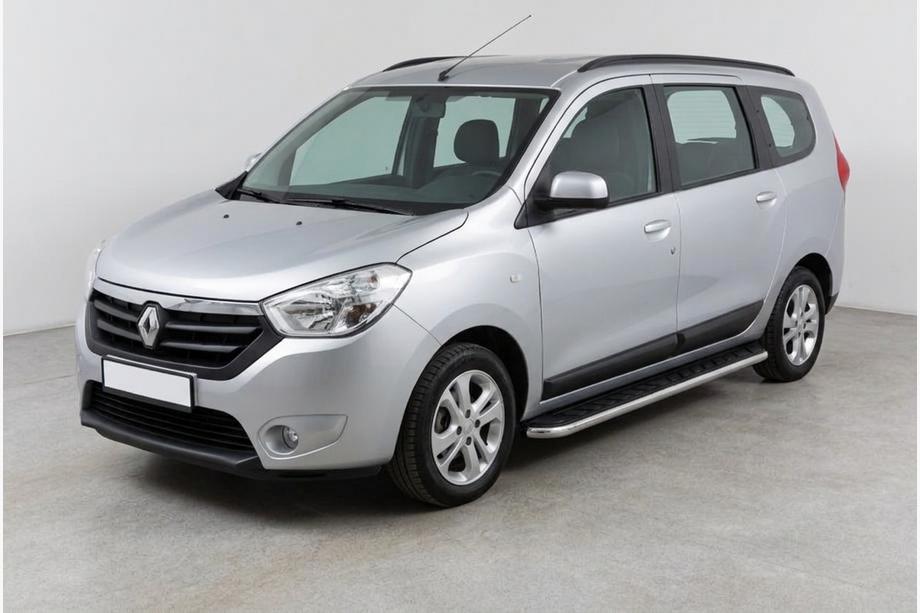 Dacia Lodgy 2012–2022 Maydos V1 sidetrin (2 stk., aluminium ↗ rustfrit stål) Image