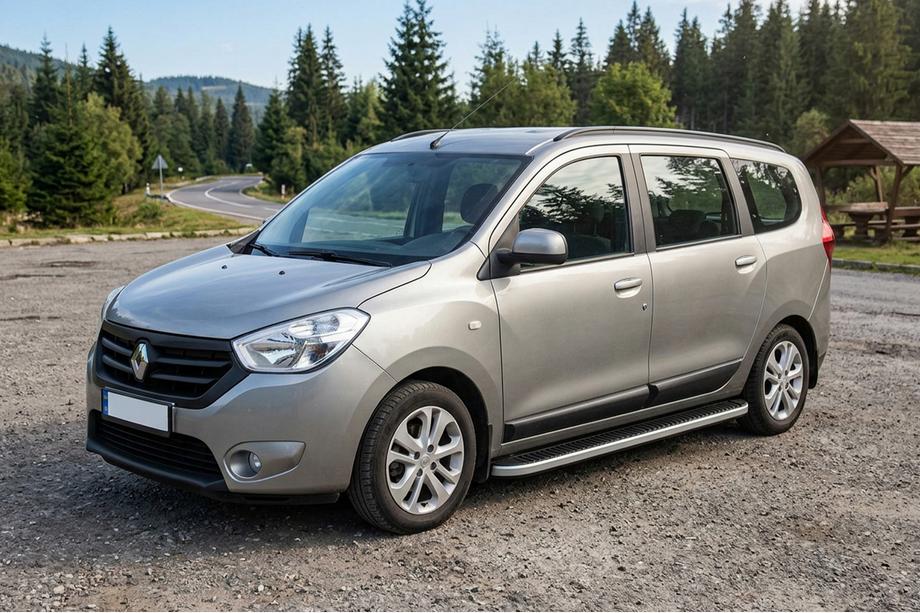 Dacia Lodgy 2012–2022 Sidetrin Tayga (2 stk., aluminium) Image