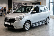 Dacia Lodgy 2012–2022 Sidetrin Rainbow (2 stk., aluminium) foto 1