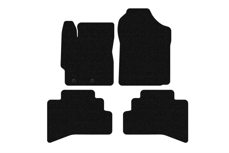 Toyota Prius C 2012–2019 Carsuit gummimåtter (Sorte) Image