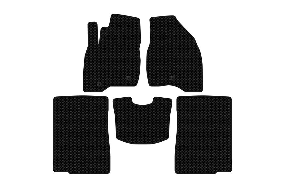 Ford Explorer 2011–2019 Gummimåtter Carsuit (2015-2017, 2 rækker, 7-personers, sort) Image