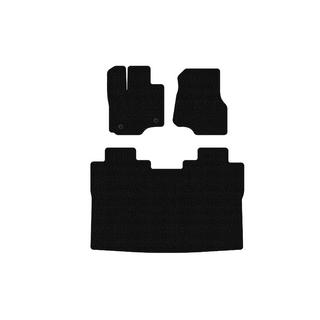 Carsuit gummimåtter (Raptor, sorte) Ford F-150 2014–2021 foto 1