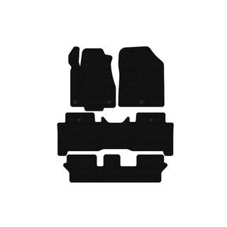 Carsuit gummimåtter til kabinen (3 rækker, sorte) Acura MDX 2007–2013 foto 1