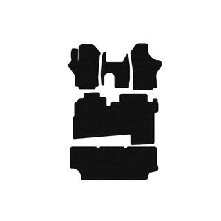 Gummimåtter Carsuit (2004-2007, 3 rækker, 8-personers, sorte) Hyundai H200, H1, Starex 1998–2007 foto 1
