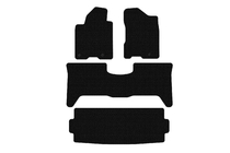 Nissan Armada 2003–2015 Gummimåtter Carsuit (3 rækker, 2003-2008, sorte) foto 1