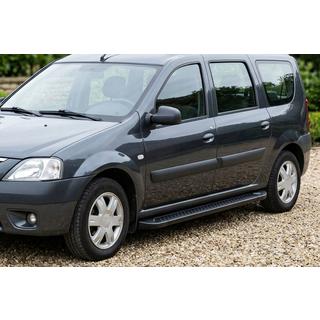 Allmond Black sidetrin (2 stk., aluminium) foto 1