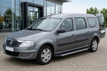 Dacia Logan MCV 2004–2014 Duru sidetrin (2 stk., aluminium) foto 3
