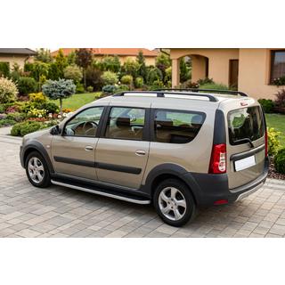 Sidetrin Tayga (2 stk., aluminium) foto 3