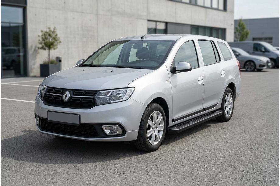 Dacia Logan MCV 2013–2020 Allmond Black sidetrin (2 stk., aluminium) Image