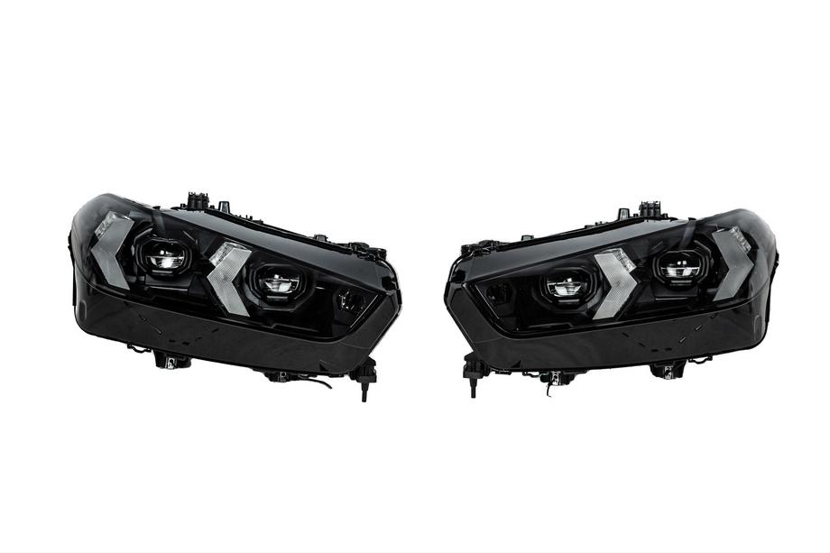 BMW X5 G05 2019–2026 Forlygter facelift Black Shadow Line (kræver udskiftning af kofanger) Image