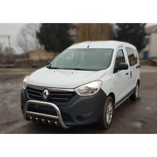 Kængurugitter WT003 (rustfrit stål) Renault Lodgy 2013–2022 foto 3