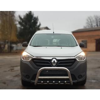Kængurugitter WT003 (rustfrit stål) Renault Lodgy 2013–2022 foto 1