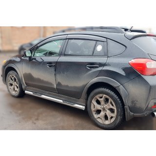 Siderør BB002 (2 stk., rustfrit stål) Subaru XV 2011–2017 foto 3