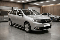 Dacia Logan MCV 2013–2020 Sidetrin Tayga (2 stk., aluminium) foto 1