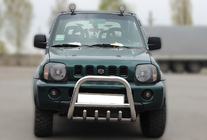 Suzuki Jimny 1998–2018 Bullbar F2-01 (rustfrit stål) foto 1