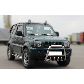 Bullbar F2-01 (rustfrit stål) Suzuki Jimny 1998–2018 foto 2