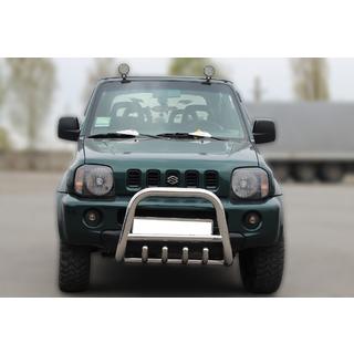 Bullbar F2-01 (rustfrit stål) Suzuki Jimny 1998–2018 foto 1