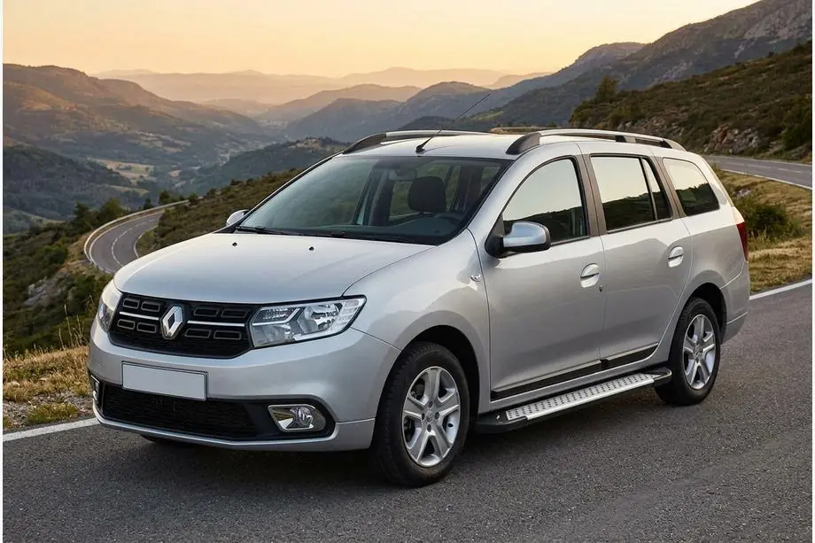 Dacia Logan MCV 2013–2020 Sidetrin X-5 type (2 stk., aluminium) Image
