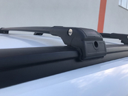 Dacia Lodgy 2012–2022 Tagbøjler (tværstænger) til integrerede tagrælinger, låsbare WingCarrier V2 (2 stk.) Sort foto 22