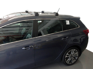 Kia Ceed 2012–2018 Tagbøjler (tværstænger) til integrerede tagrælinger, låsbare WingCarrier V2 (2 stk.) Sort foto 1
