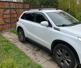 Suzuki Vitara 2015– Tagbøjler (tværstænger) til integrerede tagrælinger, låsbare WingCarrier V2 (2 stk.) Sort foto 2