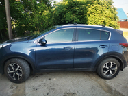 Kia Sportage 2015–2021 Tagbøjler (tværstænger) til integrerede tagrælinger, låsbare WingCarrier V2 (2 stk.) Grå foto 1