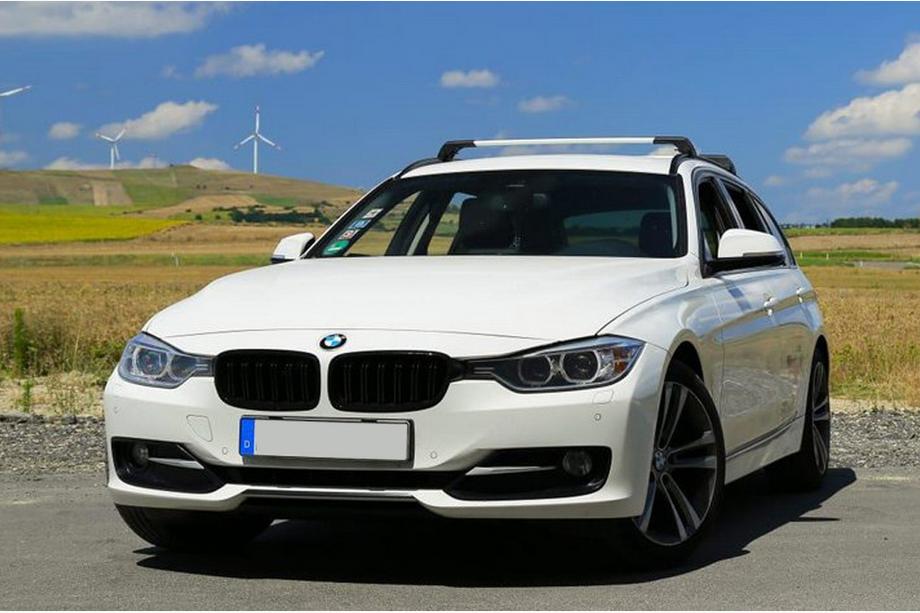 BMW 5-serie F10/F11 2010–2016 Tagbøjler (tværstænger) til integrerede tagrælinger, låsbare WingCarrier V2 (2 stk.) Grå Foto 20