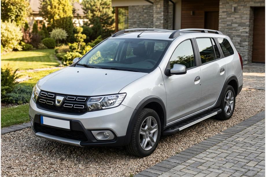 Renault Logan MCV 2013–2022 RedLine V1 sidetrin (2 stk., aluminium) Image