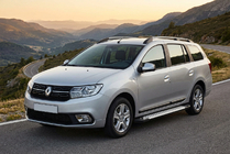 Renault Logan MCV 2013–2022 Sidetrin Allmond Grey (2 stk., aluminium) foto 1