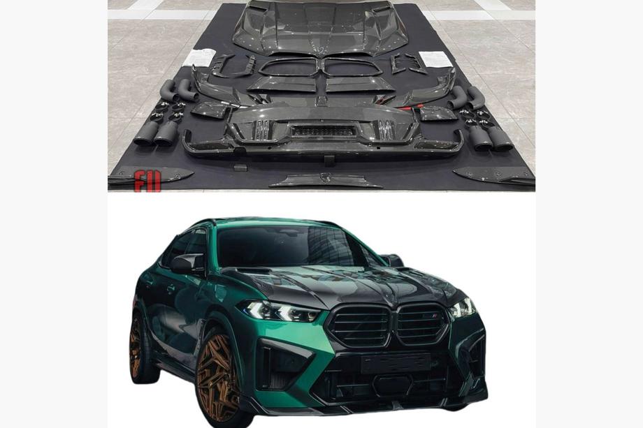 BMW X6 G06 2019–2027 Bodykit-sæt til X6M F96 LRT-Design Carbon (2023+) Foto 3