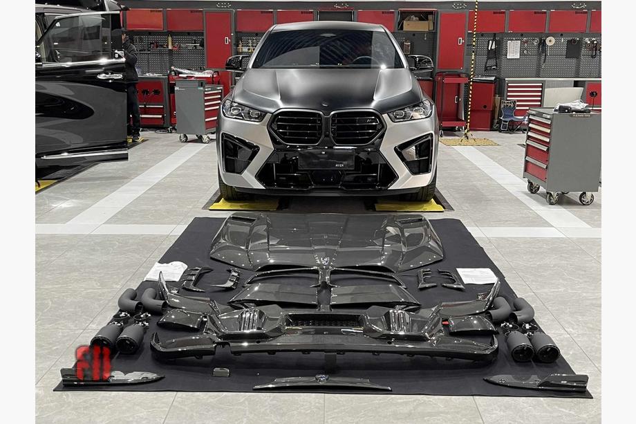 BMW X6 G06 2019–2027 Bodykit-sæt til X6M F96 LRT-Design Carbon (2023+) Foto 1