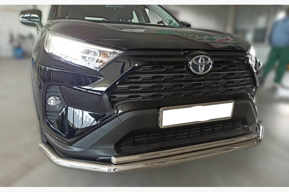 Toyota Rav 4 2019–2025 Frontbøjle F3-10 (rustfrit stål) Image