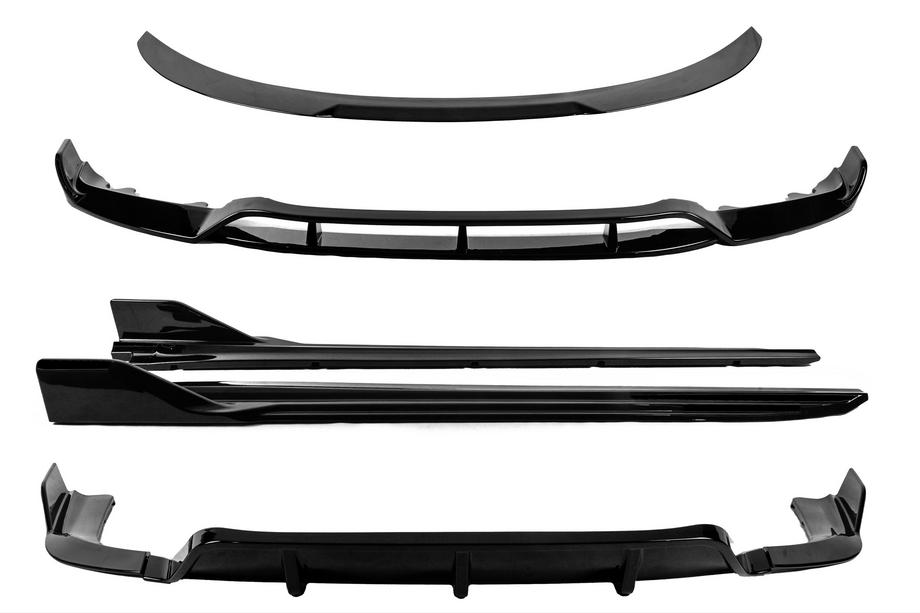 BMW X6 F16 2014–2019 Black Warrior bodykit-sæt (til M-Sport) Image