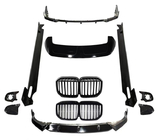 BMW X7 G07 2019– Warrior Black bodykit-sæt (til M-Sport 2018-2022) foto 1