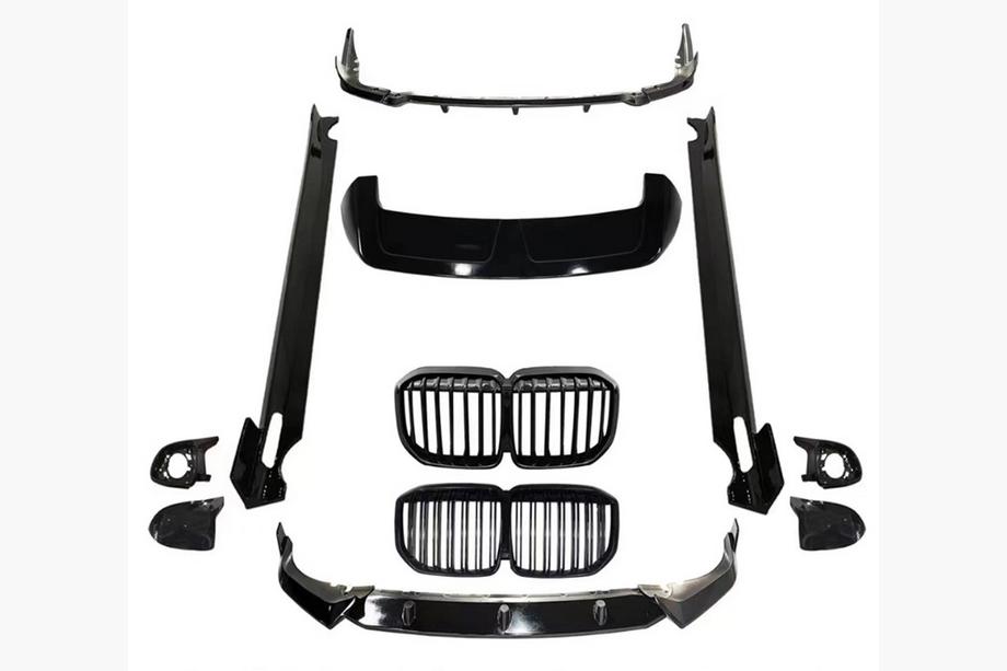 BMW X7 G07 2019– Warrior Black bodykit-sæt (til M-Sport 2018-2022) Image