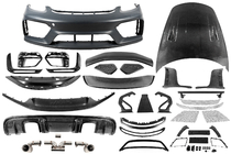 Porsche Boxster/Cayman 982 (718) 2016– GT4RS bodykit-sæt (ABS + carbon) foto 1