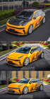 Zeekr 001 2021– SRS-Style bodykit-sæt (til 2024+, carbon) foto 4