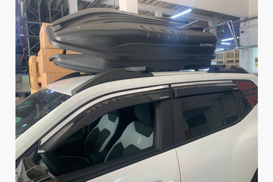 Renault Duster 2024– Vindafvisere til sideruder med kromliste EuroCap (4 stk.) Image