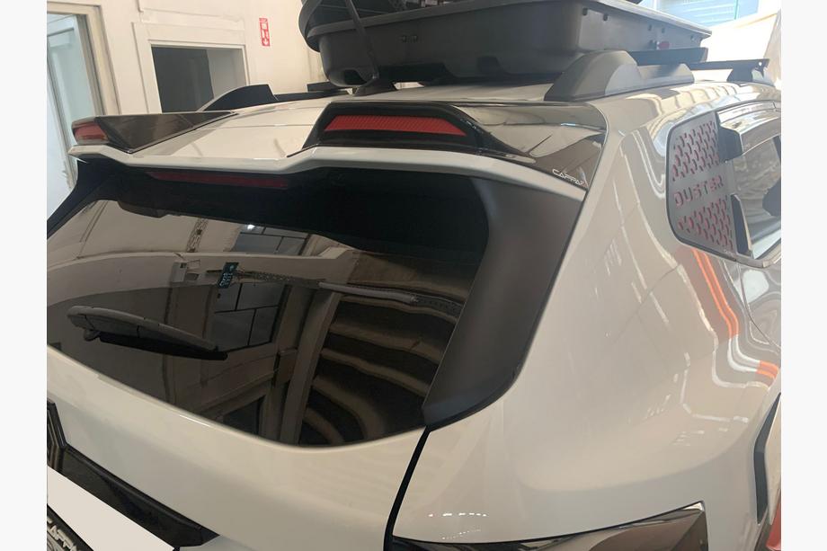 Dacia Duster 2024– Spoilerkapper EuroCap (2 stk., blank sort) Image